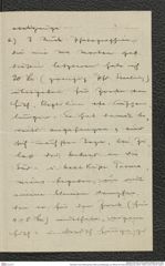 Nachlass Franz Steindachner, Brief (unvollständig) von Höhnel an Franz Steindachner (30.07.1905), Inv.Nr. 230.05, Seite 3